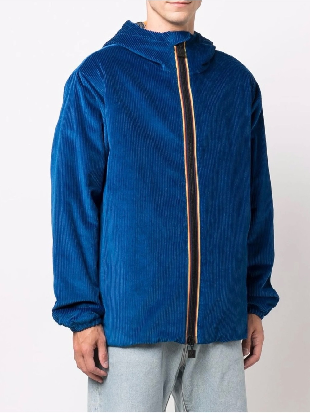 K-Way R&D Ribbed Zip-up Coat